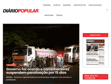 Tablet Screenshot of diariopopularmg.com.br